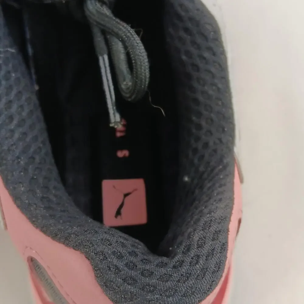 Puma Shoes Kids Size 5.5C Pink Black White RS System Running Sneakers 375696-11